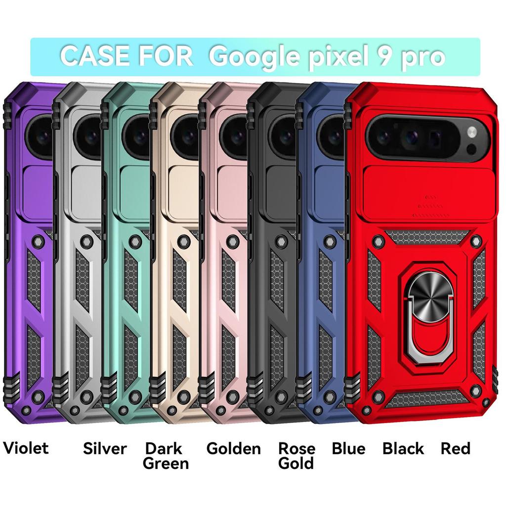 Global Fit Google Pixel 10 PRO Push-Window Drop-Proof & Pixel 9 Protective Case