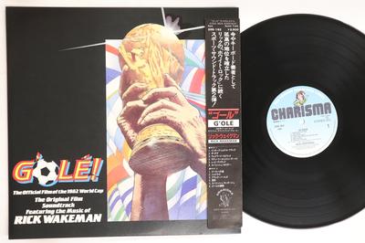 LP Record OST, RICK WAKEMAN - G'OLE 25S162 CHARISMA 1983 Japan Obi Soundtracks & Musicals Used