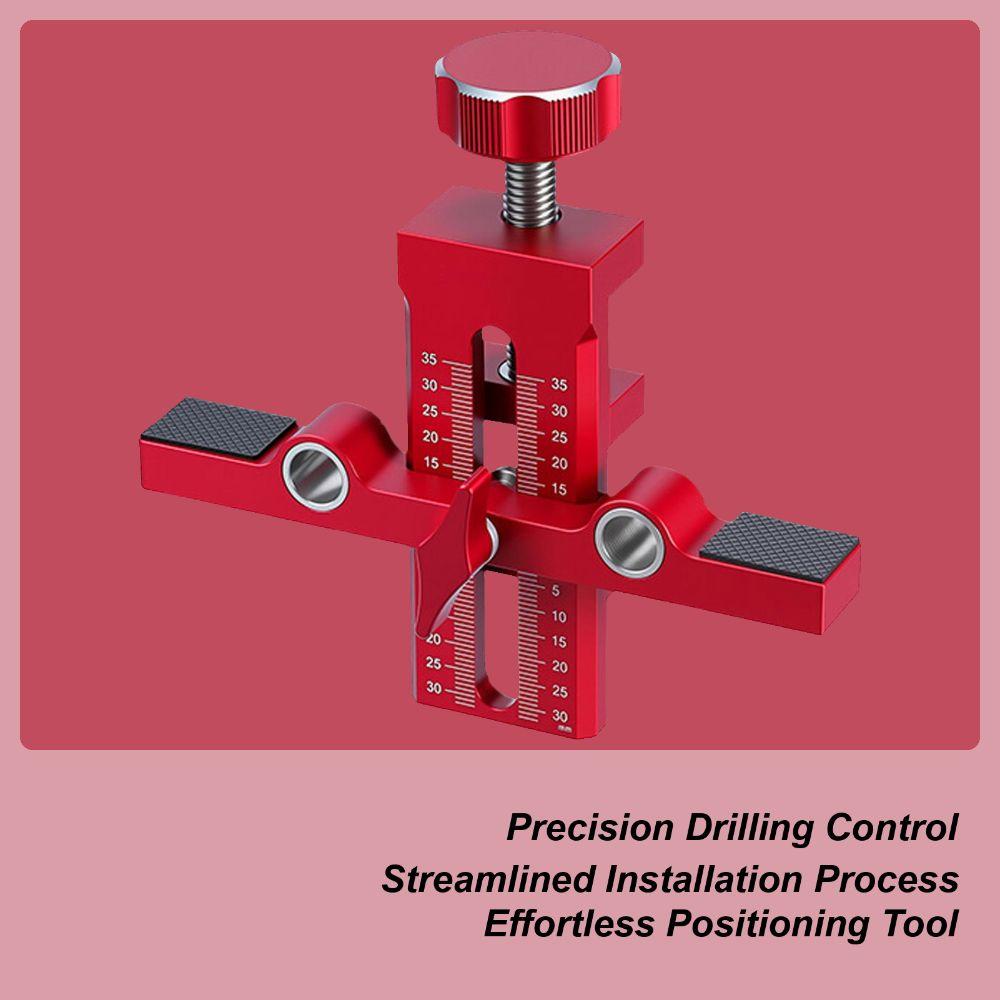 Stable Clamping Cabinet Door Mounting Jig Quick Positioning Support Arm Clamp Kitchen Wardrobe