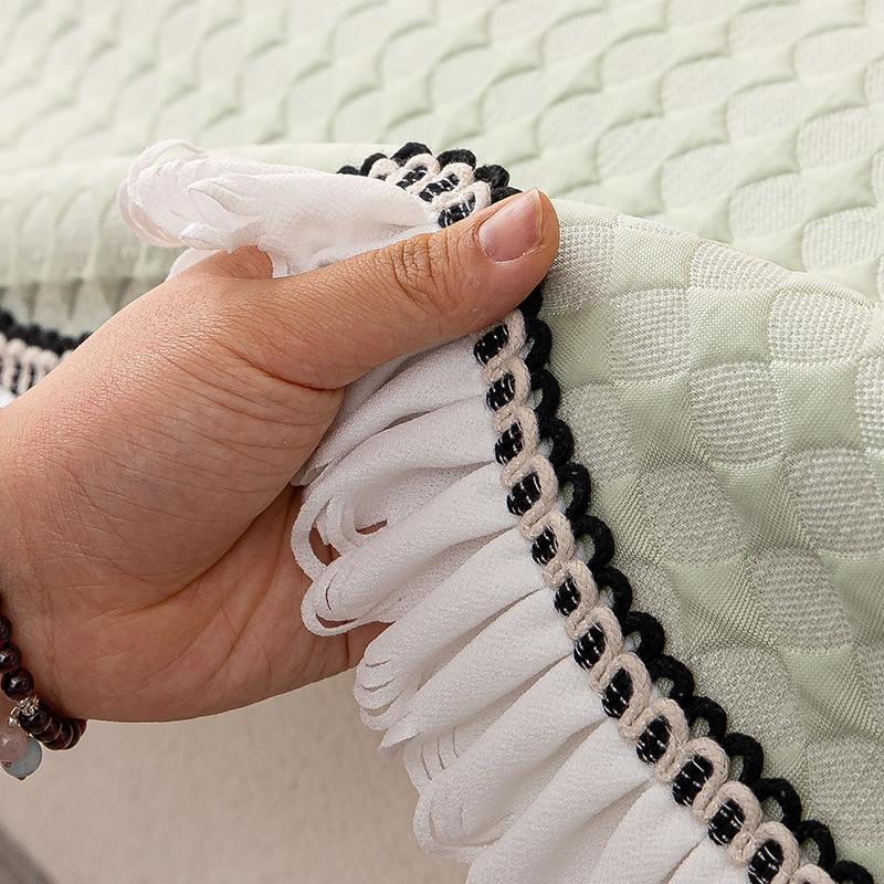 Summer Cool Doudou Special-Shaped Ice Silk Sofa Cushion  New Non-Slip Mat Seat Cushion Straight Row Cold Cover Cover