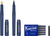 Moleskine x Kaweco F-shaped Fountain Pen x Ballpoint Pen Set (Blue)