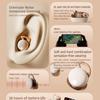 New Bluetooth Noise-Cancelling In-Ear Sleep Earbuds: Mini, Comfortable, No Ear Pressure for Side Sleeping