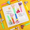 50Pcs Blowing Dragon Whistle Funny Colorful Kids Children's Birthday Party Blow Roll Cheer Props Toy