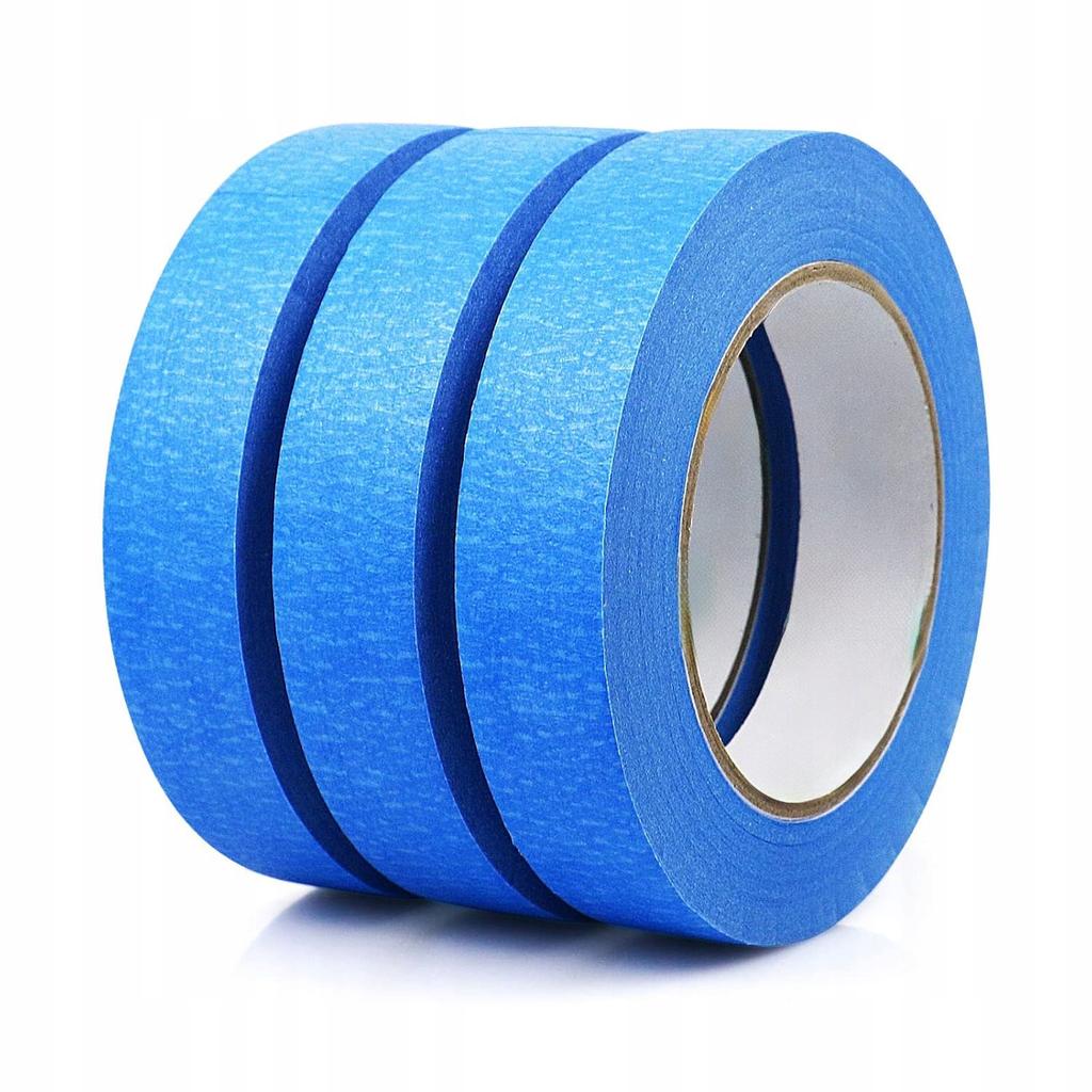 Rosfix Taśma Malarska 15 mm x 50 m – Profesjonalna do Precyzyjnego Wykończenia | Papier Krepowany | Ekologiczny Klej Akrylowy