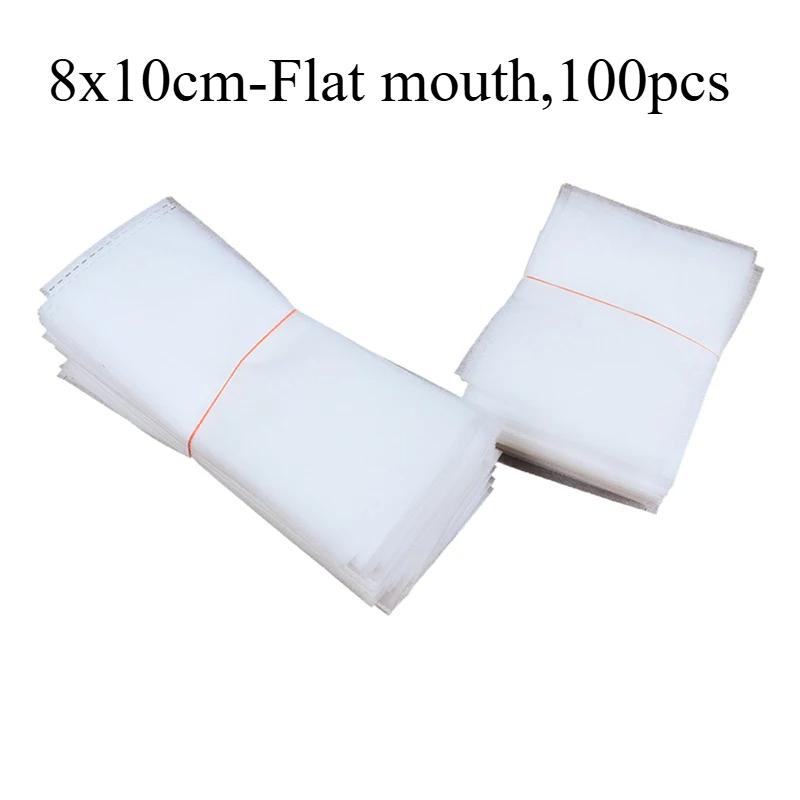100PCS Non-woven Seeding Grow Bags Biodegradable Seed Nursery Bags Plants Seeds To Sow Flower Pots Pouch Home Garden Supply