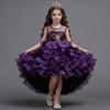 European & American Embroidered Princess Formal Dress for Girls - Wedding Long Train Dress