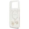 Etui Guess Resin Flowers Glitter Magsafe Do Iphone 17 Pro Różowy