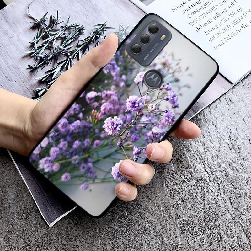 Etui na telefon Baby Breath Flowers do Moto G84 G22 G32 G42 G52 G62 G53 G72 G60 G60S G100 G10 G20 G30 G13 G50 G 5G G Pure
