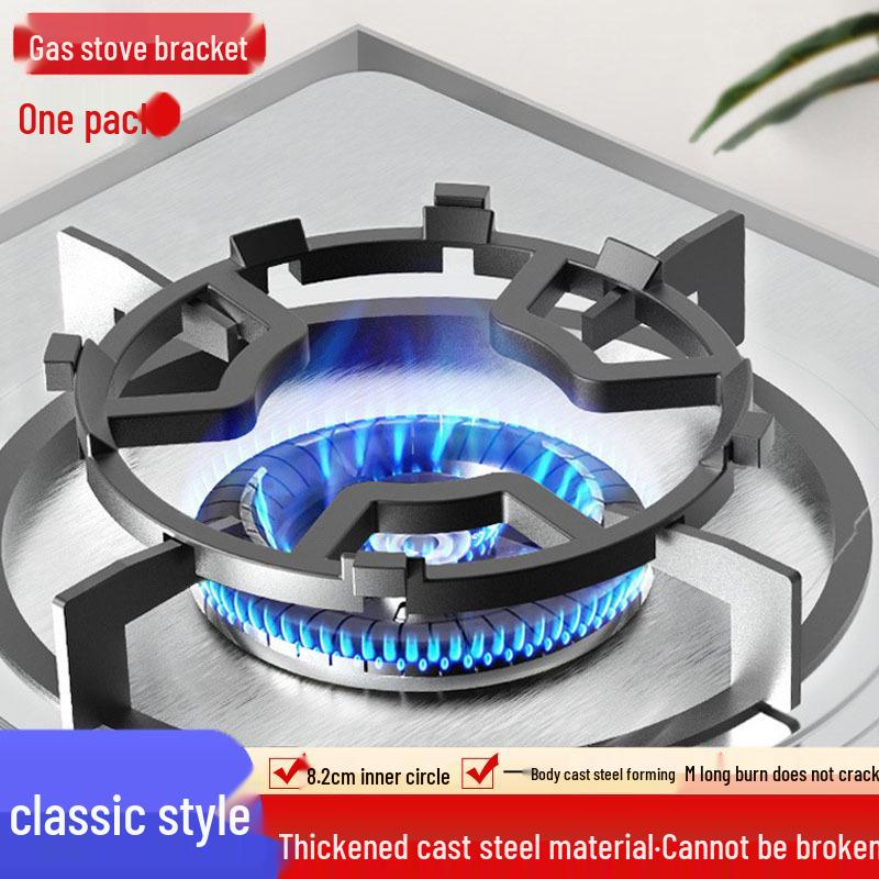 

Универсальная чугунная подставка для плиты с противоскользящим покрытием для вок и молочников