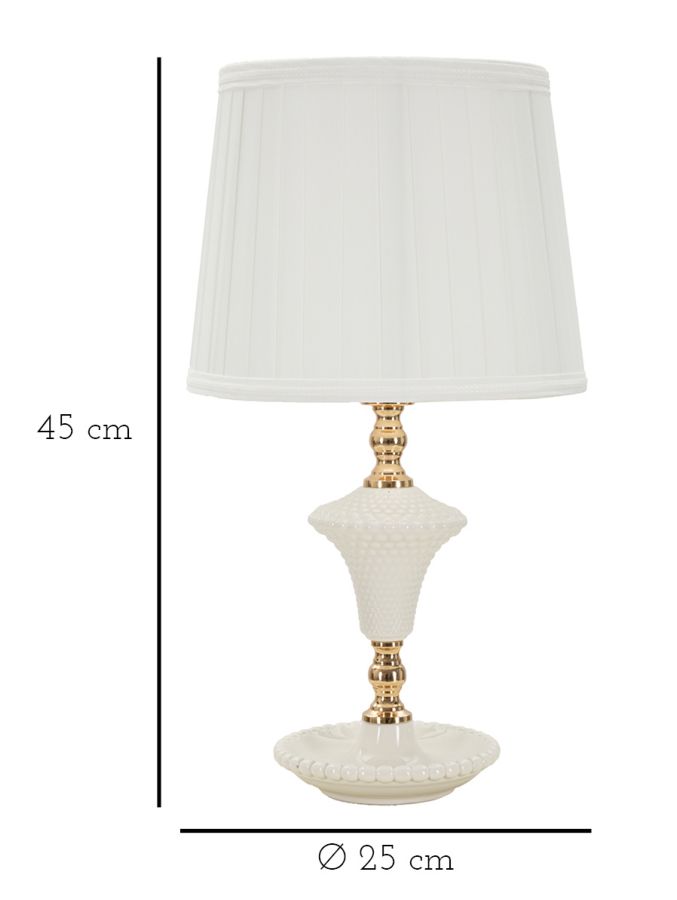Table Lamp Caserta Cm Ø 25X45