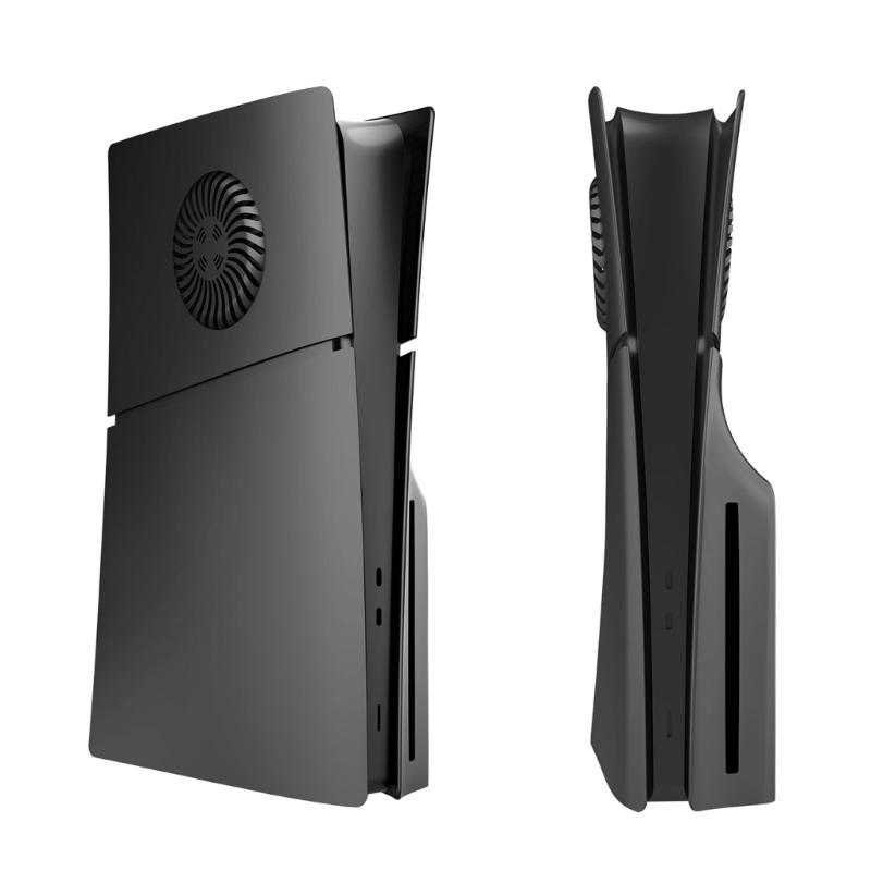 Replacement Hard Faceplate Anti Scratch Shell Protector Cover Game Console Dustproof Case Fit for Slim Disc Version