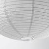 Folding Design Paper Lantern Oval Shape Pendant Lamp Shade Ball Lampshade  Hotel Cafe