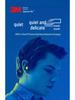 3M High Noise Reduction Sleep and Study Earplugs, Bullet-Shaped, Slow Rebound, 10 Pairs/Box