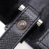 LOUIS VUITTON Selenga Business Bag M30782 Aldoise black Taiga mens Used