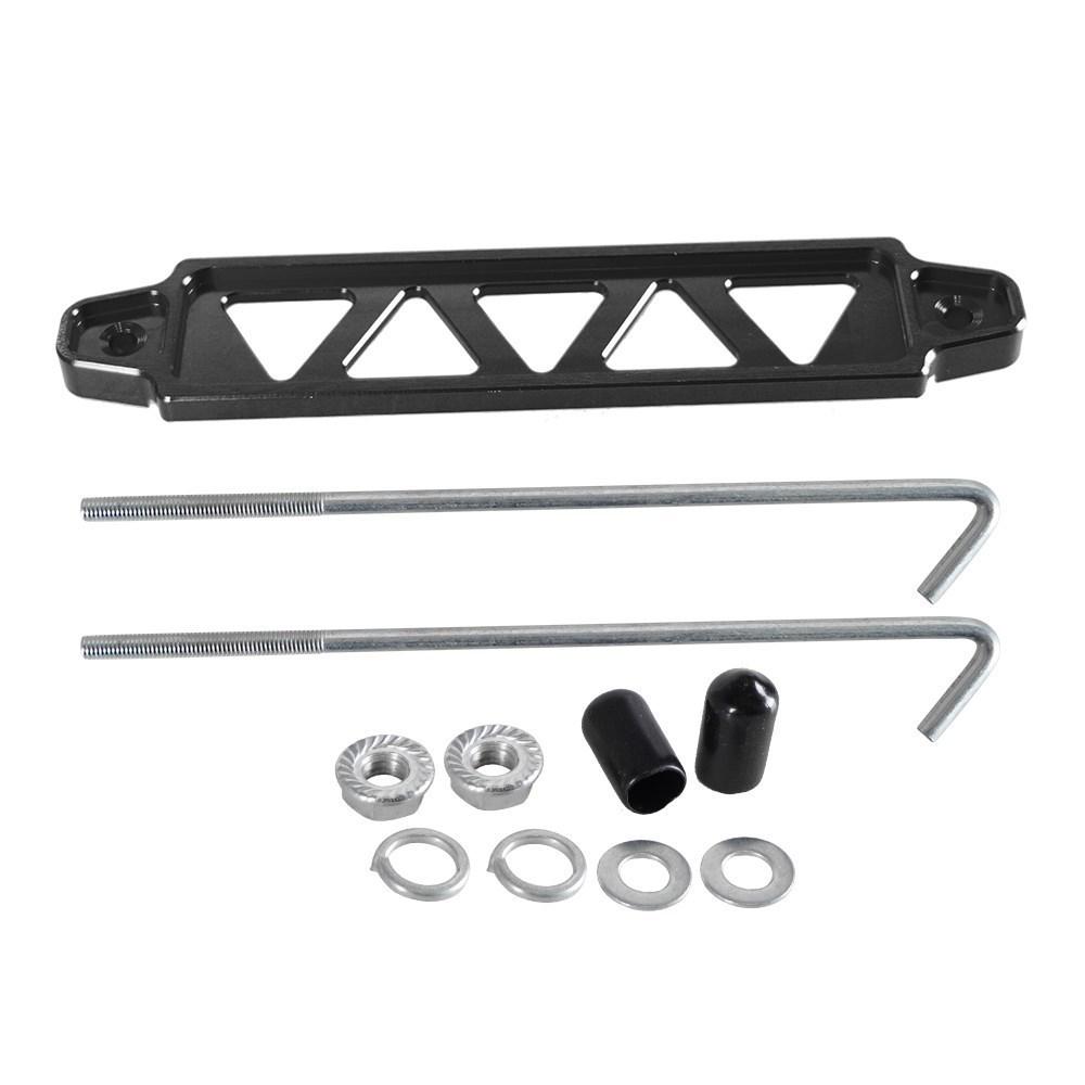 Universal Aluminum Auto Battery Tie Down Mount Holder Bracket Brace Bar For Honda Civic EK EG Group 21 22R 26R 27H 140R