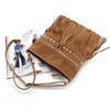 Autumn Winter New Women's Messenger Bags European American Retro Willow Nails Fashion Fringed Crossbody Bag High Quality Velvet Versatile Shoulder Bag