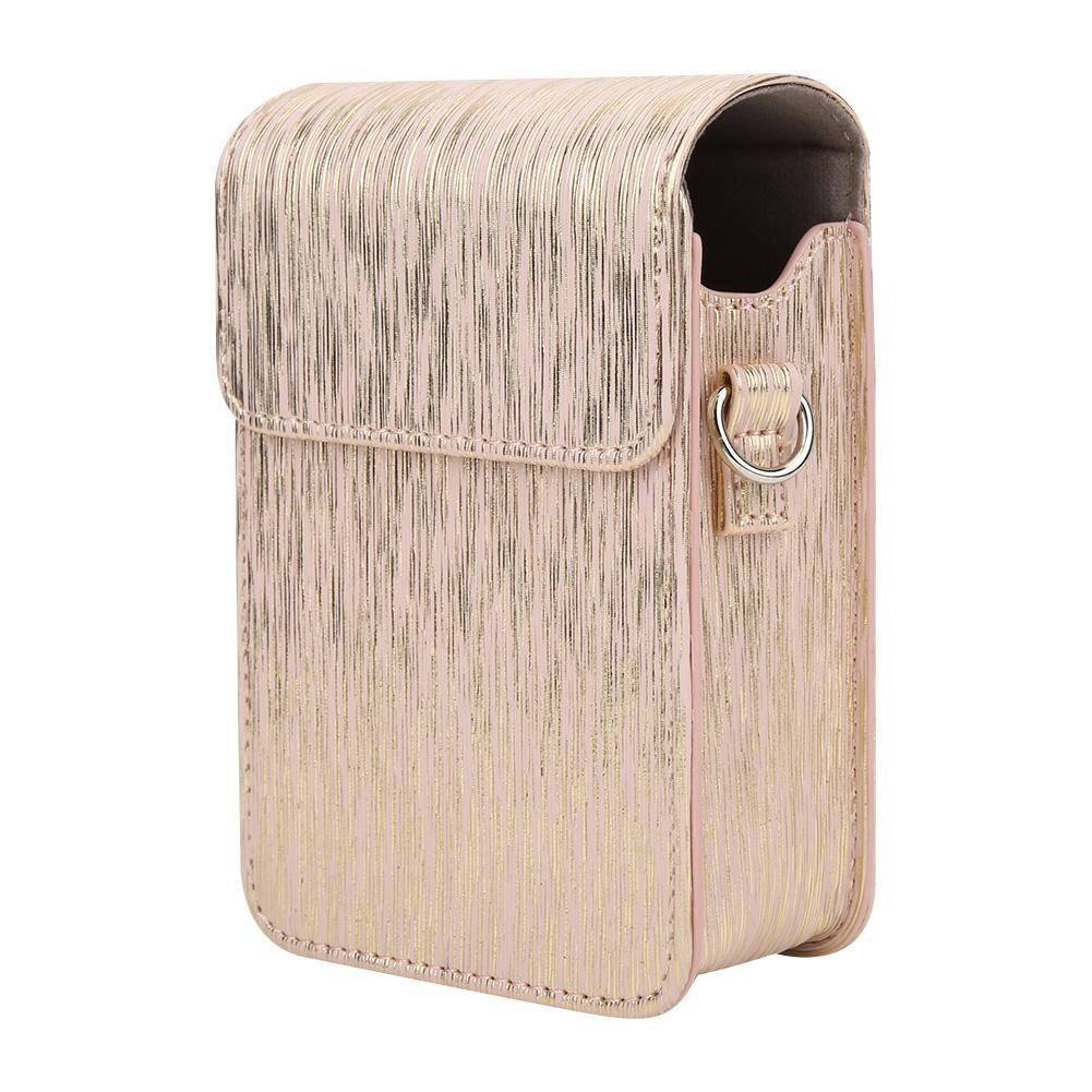 PU Leather Streamer Drawing Camera Portable Bag Case Protective Pouch Cover with Shoulder Strap For Instax mini LiPlay