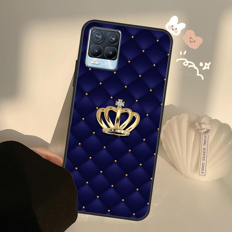 

Стеганая текстура Узор дивана Чехол Корона Для Realme C75 C63 C61 C55 C51 C53 C25 C65 C67 C71 11 12 13 14 15 Pro Plus GT6 GT7 Pro Realme C65 4G