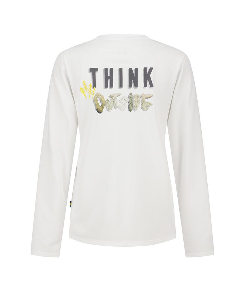 SIERRA DESIGNS W) Think Outside Stone Drylight Long Sleeve White