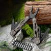 Nerezové multifunkční kleště Přenosný skládací multi-tool s bity pro domácí denní použití