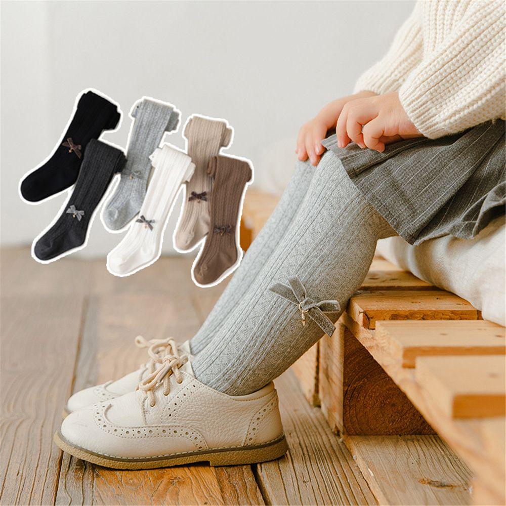 Zimní Dětské Novorozenecké Punčochové kalhoty Batolecí Legíny Dětské Bavlněné Punčocháče Pletené Teplé Punčochové kalhoty