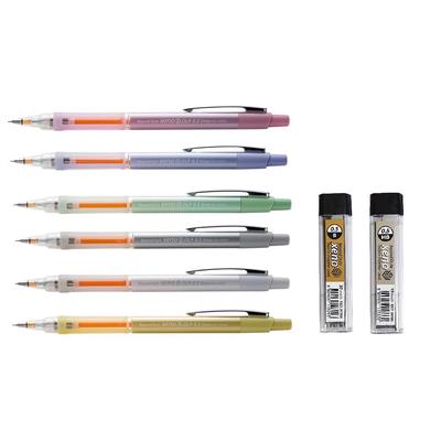 XENO OLP 0.5mm Mechanical Pencil with with HB, B Leads, Eraser SET