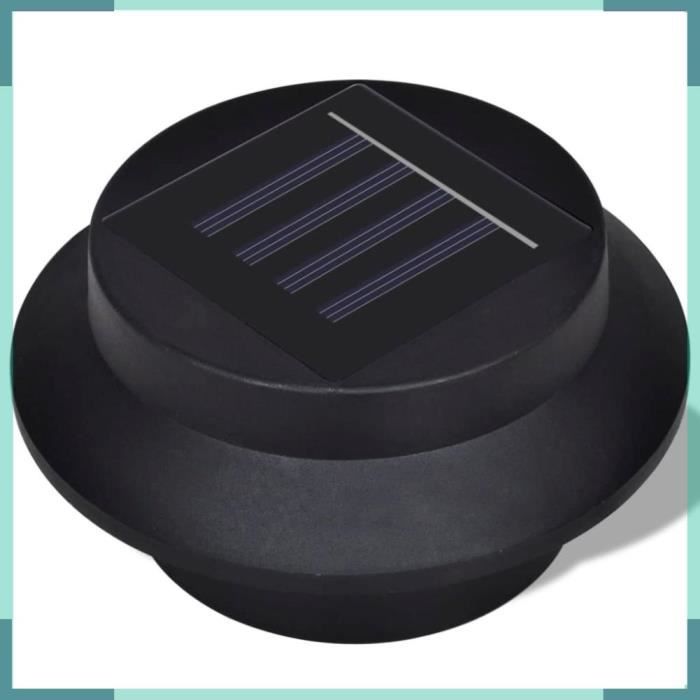 Solarleuchte - ASHATA - FHE41180 - 6 Stk. - Schwarz - LED - Solarenergie