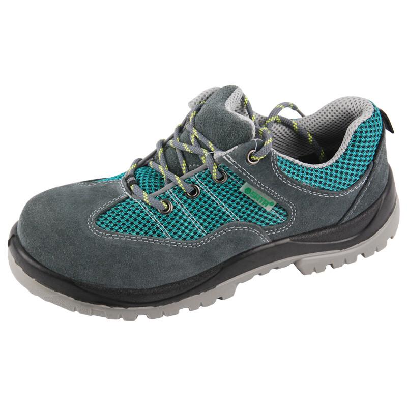SATA Men s Lightweight Anti-Smash Anti-Puncture Safety Work Shoes 39