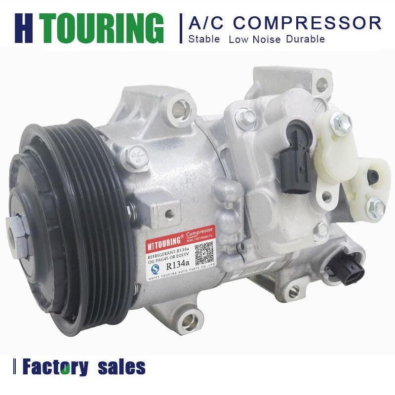 Car Ac Compressor for Toyota Corolla 1.8L 2.4L 2011-2013 88310-02711 CG4472809060 8831068031 8831002711 CG447150-4840 TSE14C