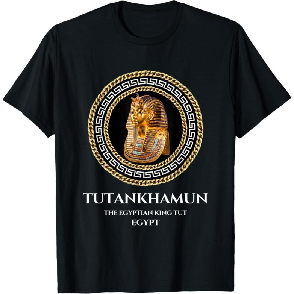 #1 The Egyptian Pharaoh King Tut Mask T-shirt, Tutankhamun T-Shirt(2)