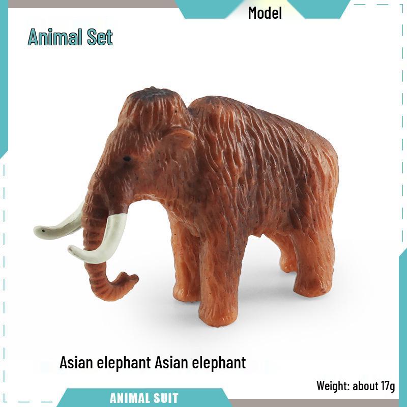 Украшения-фигурки диких животных: Слон, Лев, Волк, Мамонт, Гиена, Броненосец