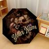 Custom Text Automatic 8 Bone Umbrella, Portable Sun Rain Protection UmbrellaThe Conjuring Annabelle