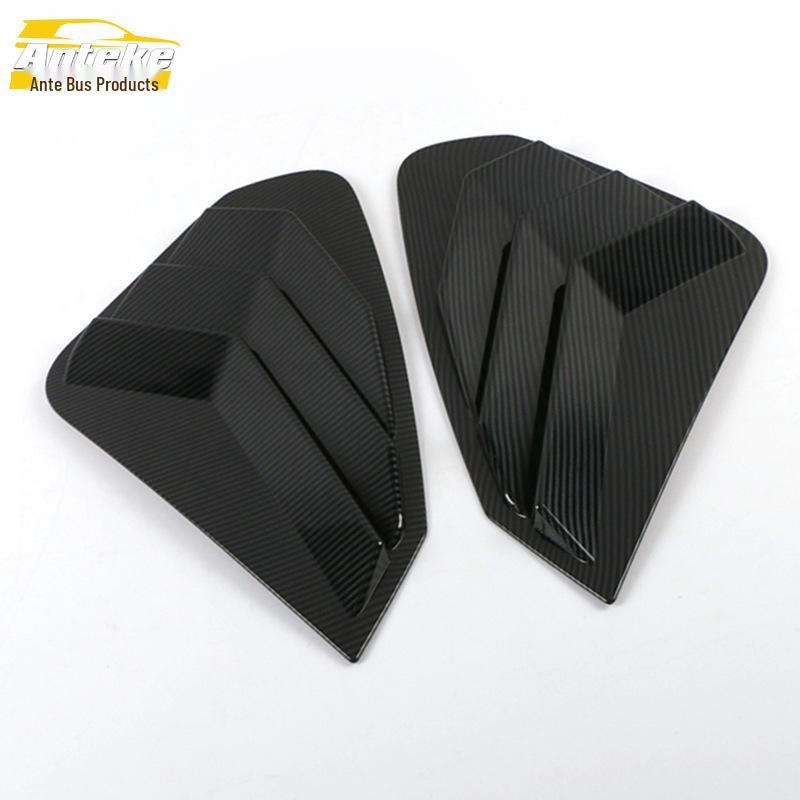 RAV4 Rear Window Louver Sequins: Decorative Side Frame Stickers for 20 Models
