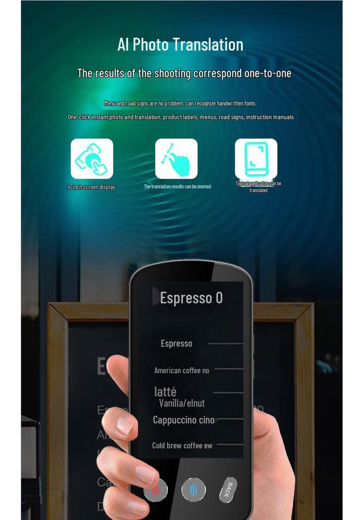 Portable AI Translator: Real-Time, Accurate, Offline & Simultaneous Interpretation