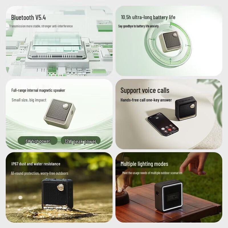 EDIFIER Evo Nano Portable Bluetooth Speaker CN plug (adapter included)