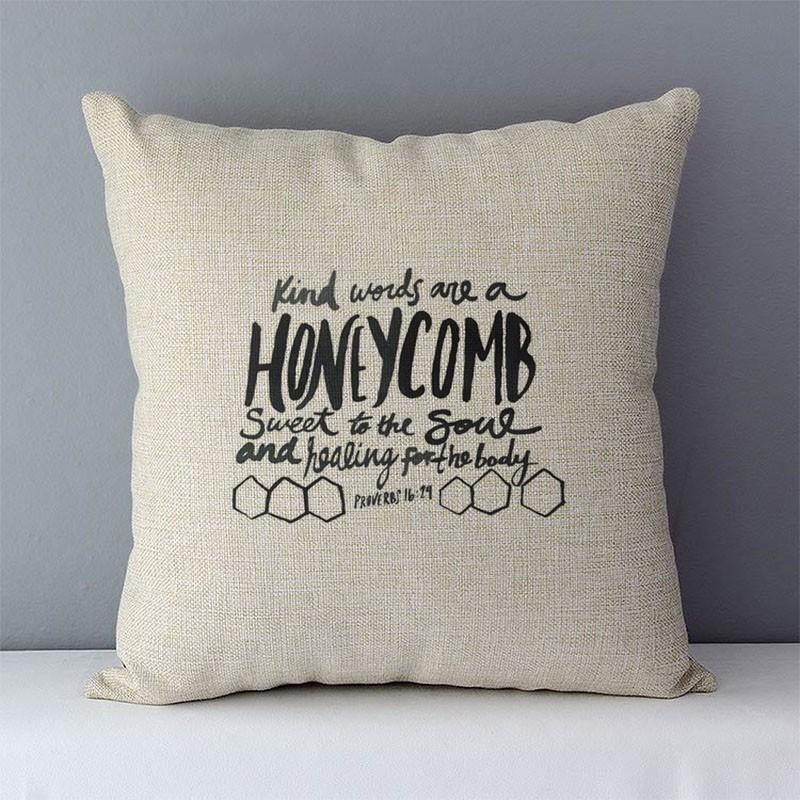 Quality Home Decorative Pillow Cover 45x45cm Cotton Linen Couch Cushion Cover, DO What You Love Printed Creative Phrase QX-D5
