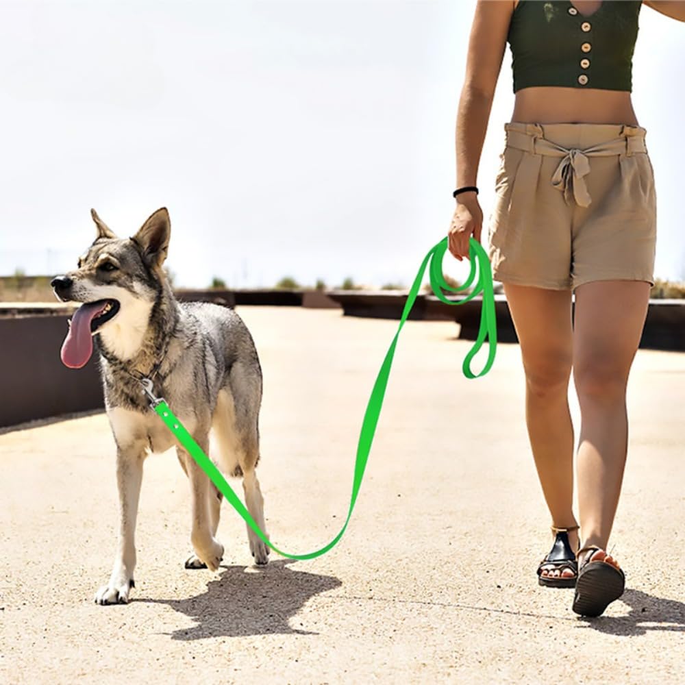 YYKSYDPT Waterproof PVC Dog Recall Long Dog Suitable for and Swimming for Medium and Large Dogs Leash, 3M/5M/10M/15M Leash, Training, Tracking, Beach,