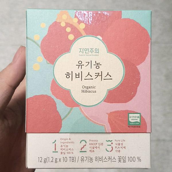 Jayeonjui Organic Hibiscus Herbal Tea 1.2g x 10 Bags One thing