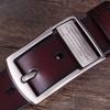 Men'S Leather Pin Buckle Belt Men'S Antique Belt Casual Pure Cowhide Jeans Belt