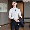 Women's Long Sleeve Small Square Collar Professional Shirt