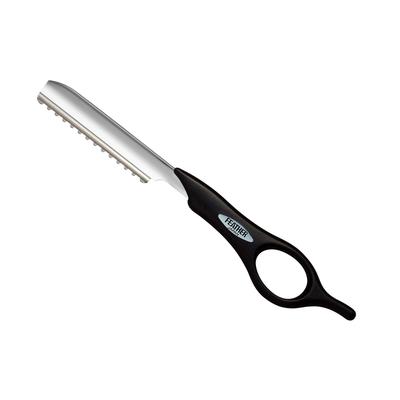 Feather Safety Razor Styling Razor Short Type for Razor Cutting Haircuts (SRS-B Black)