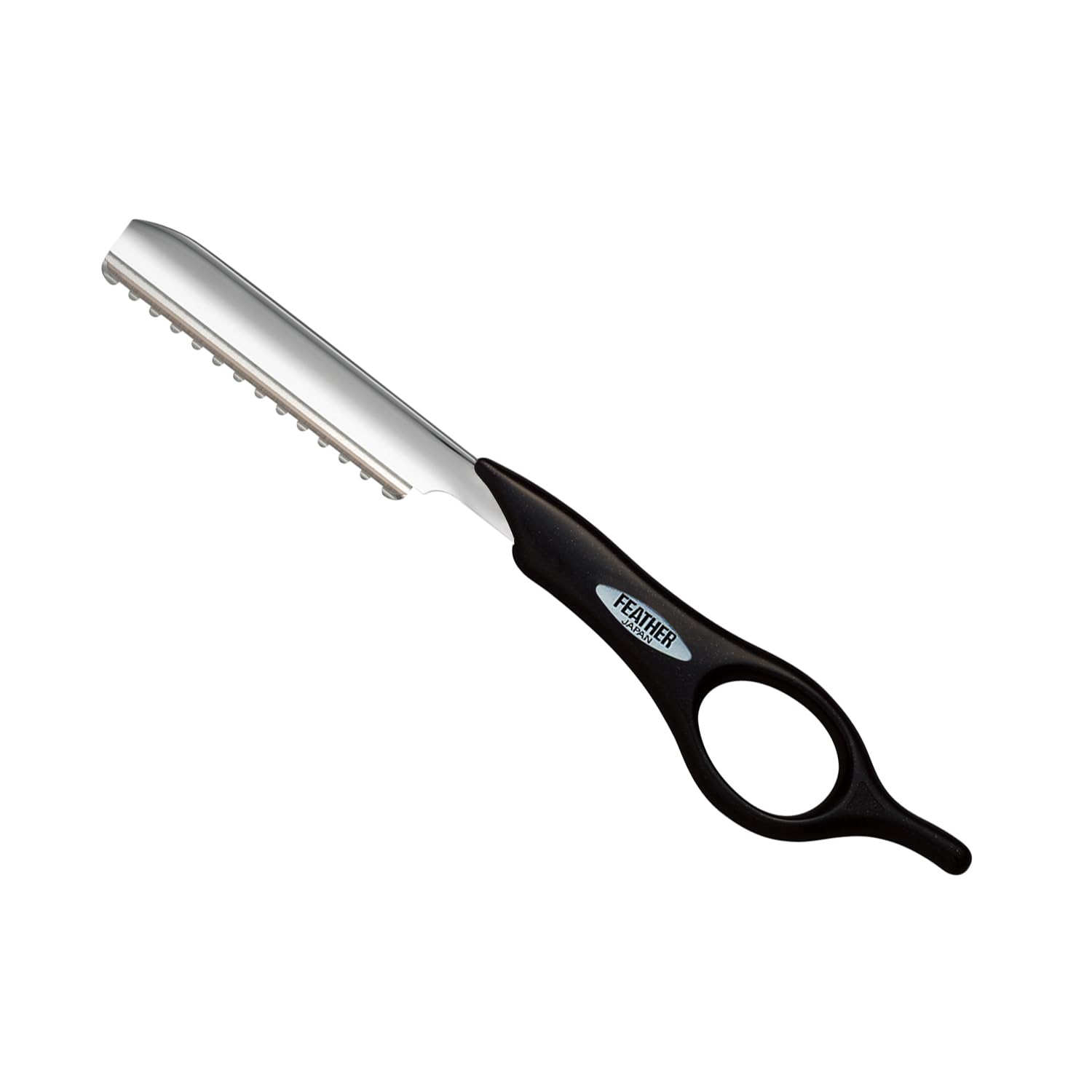

Безопасная бритва Feather для стайлинга, короткий тип для стрижки бритвой (SRS-B Черный)