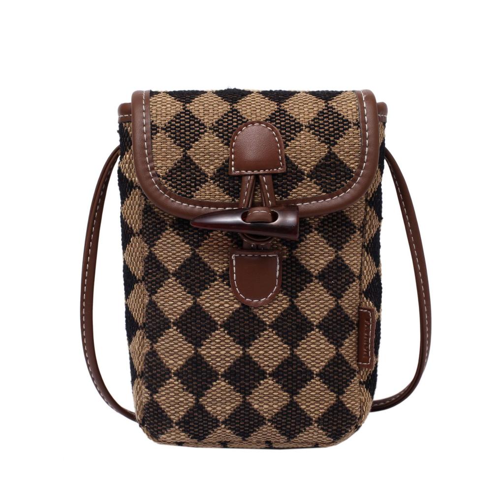 Small Bag New Fashion Mobile Phone Bag Women's Crossbody Shoulder Small Square Bag