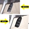 For Toyota Land Cruiser Prado FJ150 150 2014-2018 Car Window Glass Lift Switch Button Control Panel Frame Cover Trim