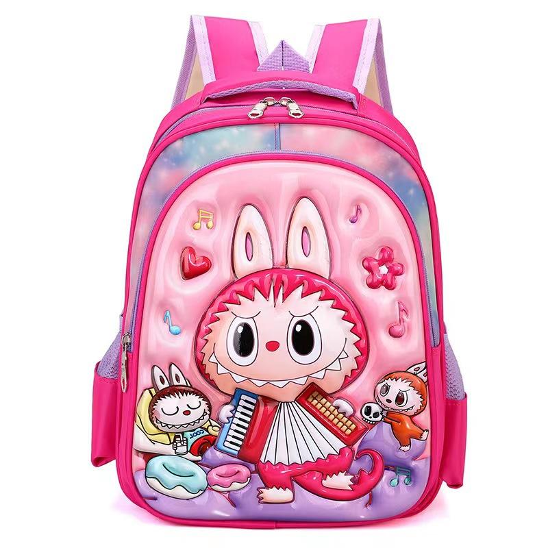School bag cartoon animation primary school students inch D shell large capacity ultralight children's backpack