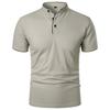 T-shirt Estiva Paul Manica Corta Uomo Tinta Unita Top alla Moda Manica Corta Slim Fit Camicia a Maniche Corte