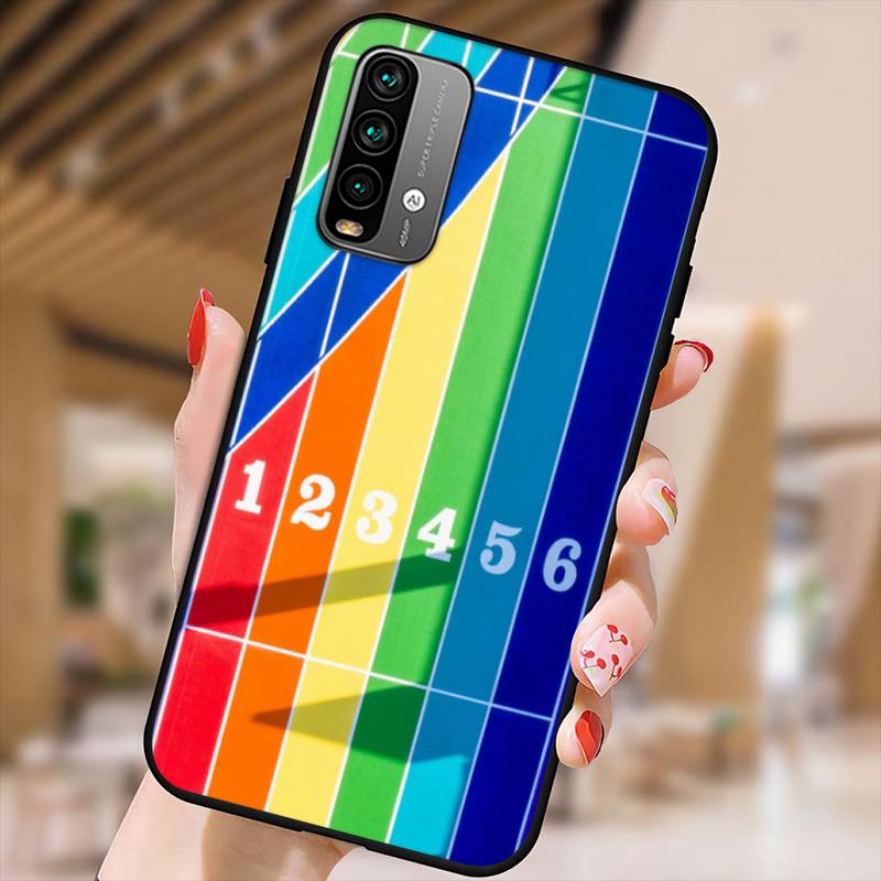 Чехол для телефона с изображением беговой дорожки и трека для Xiaomi9 10 11PRO LITE Redmi NOTE7 8 9 10A PRO K40 Poco3 Shell pocoX3nfc