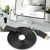 Converter Cable High Output Plug Play Clarity Stable DP to HDMI-compatible 1080P PVC