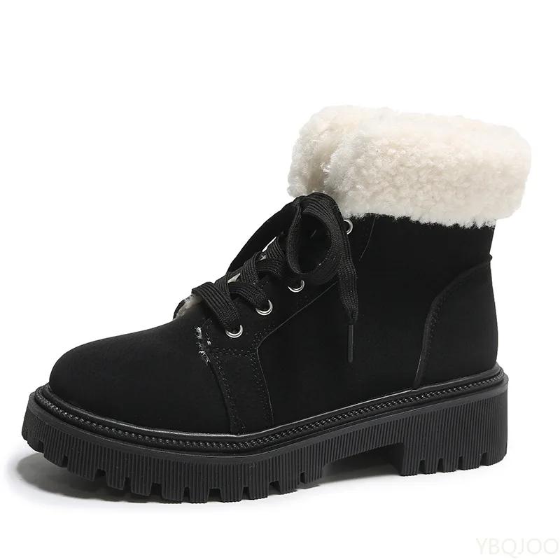 

Women s leisure comfortable snow boots winter velvet cotton boots short boots fashionable versatile warm women shoes 35 чёрный