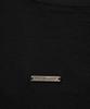 ETRE AU SOMMET Pigment Damage Panel Short Top (Black)